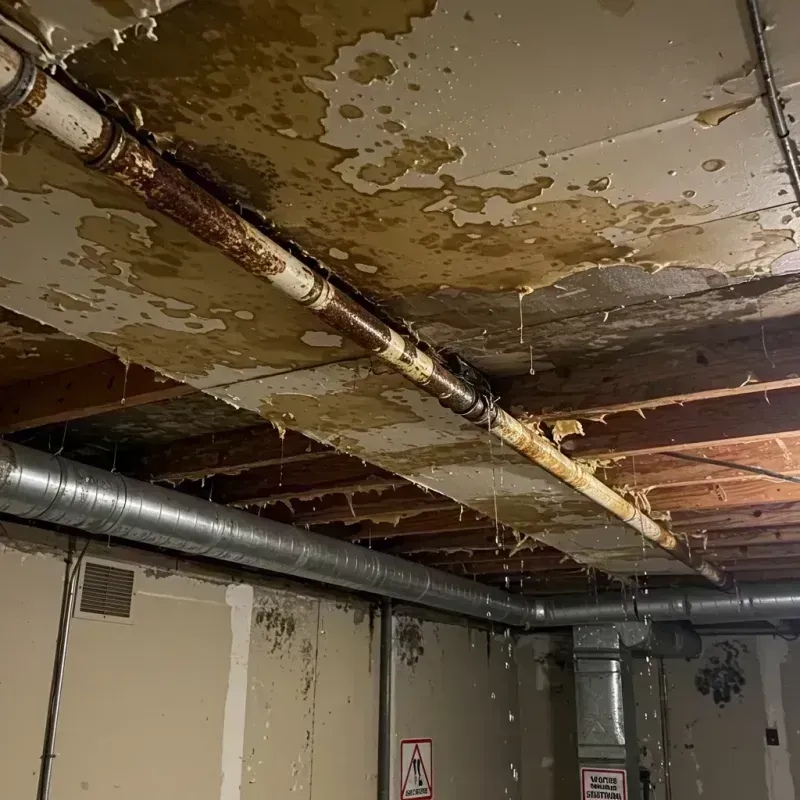 Ceiling Water Damage Repair in Despard, WV